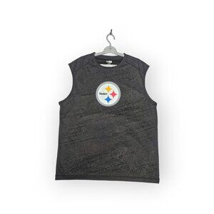 NFL Team Apparel Pittsburgh Steelers Sleeveless Performance Shirt XL NWT